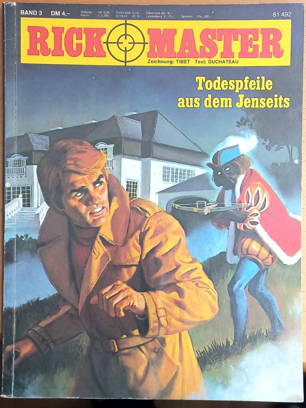 Fumetti: Comic - Rick Master 3 - Todespfeile aus dem Jenseits – Usato da Niederuzwil venduto da lubimaja
