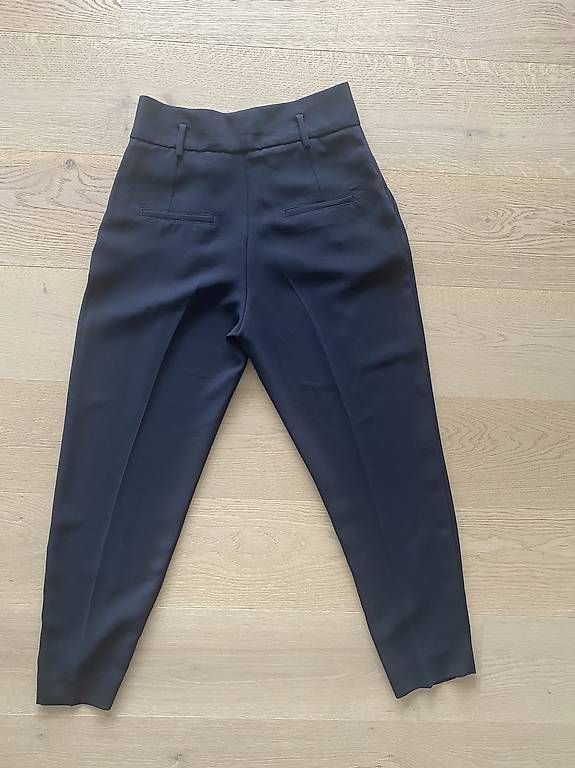 Mango Pantaloni: Blaue chino highwaist Hose / Mango / Gr. 40 – Usato da Uetikon am See venduto da Laura__S 1