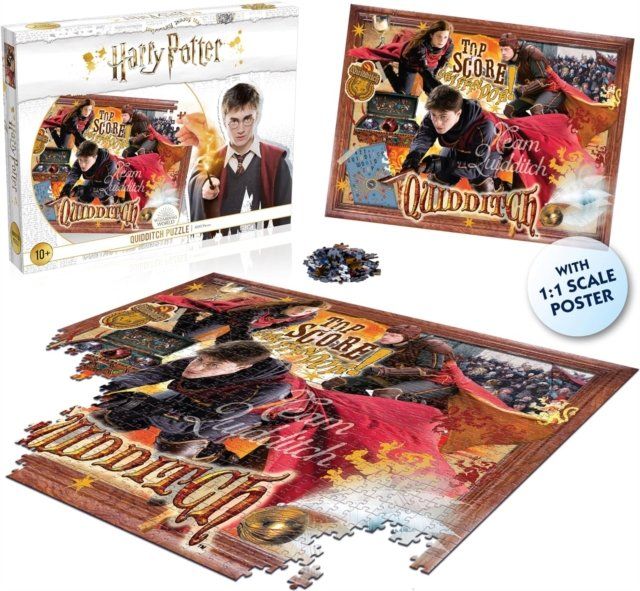 Puzzles: Puzzle 1000 Teile Harry Potter Quidditch – Neu und originalverpackt aus Oensingen von Liquidations-Shop