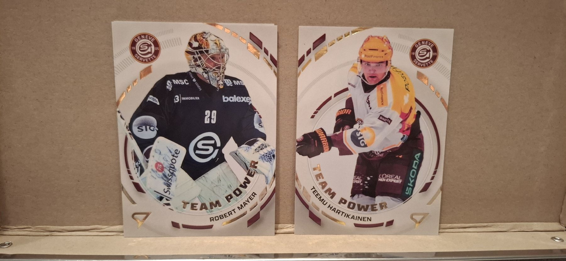Sportzoo Carte collezionabili: Cartes Team Power Genève Servette – Nuovo (secondo la descrizione) da Aigle venduto da vir_lb2c