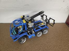 Lego Technic Abschleppwagen blau schwarz gebrauchter Zustand