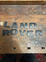 Landrover Defender Schriftzug Emblem Schwarz Matt