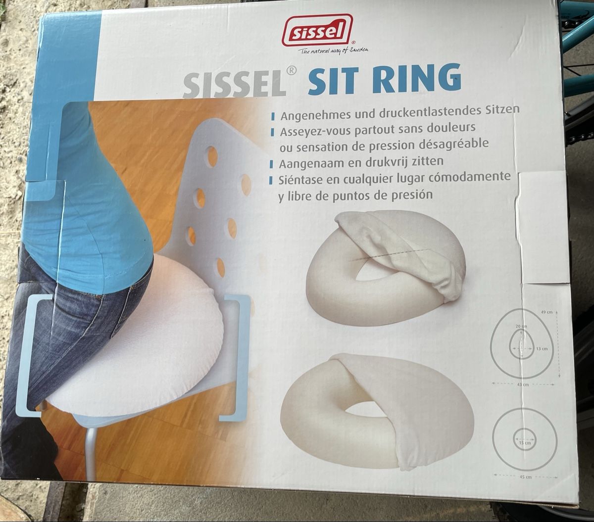 Kissen: Sissel Sitzring – Gebraucht aus Bonnefontaine von Else085
