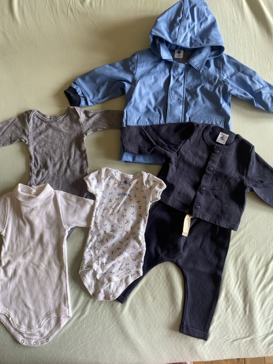 Petit Bateau Kleiderpakete & -sets: Lot petit bateau 60 - 67cm – Gebraucht aus Fribourg von noh_8sl2
