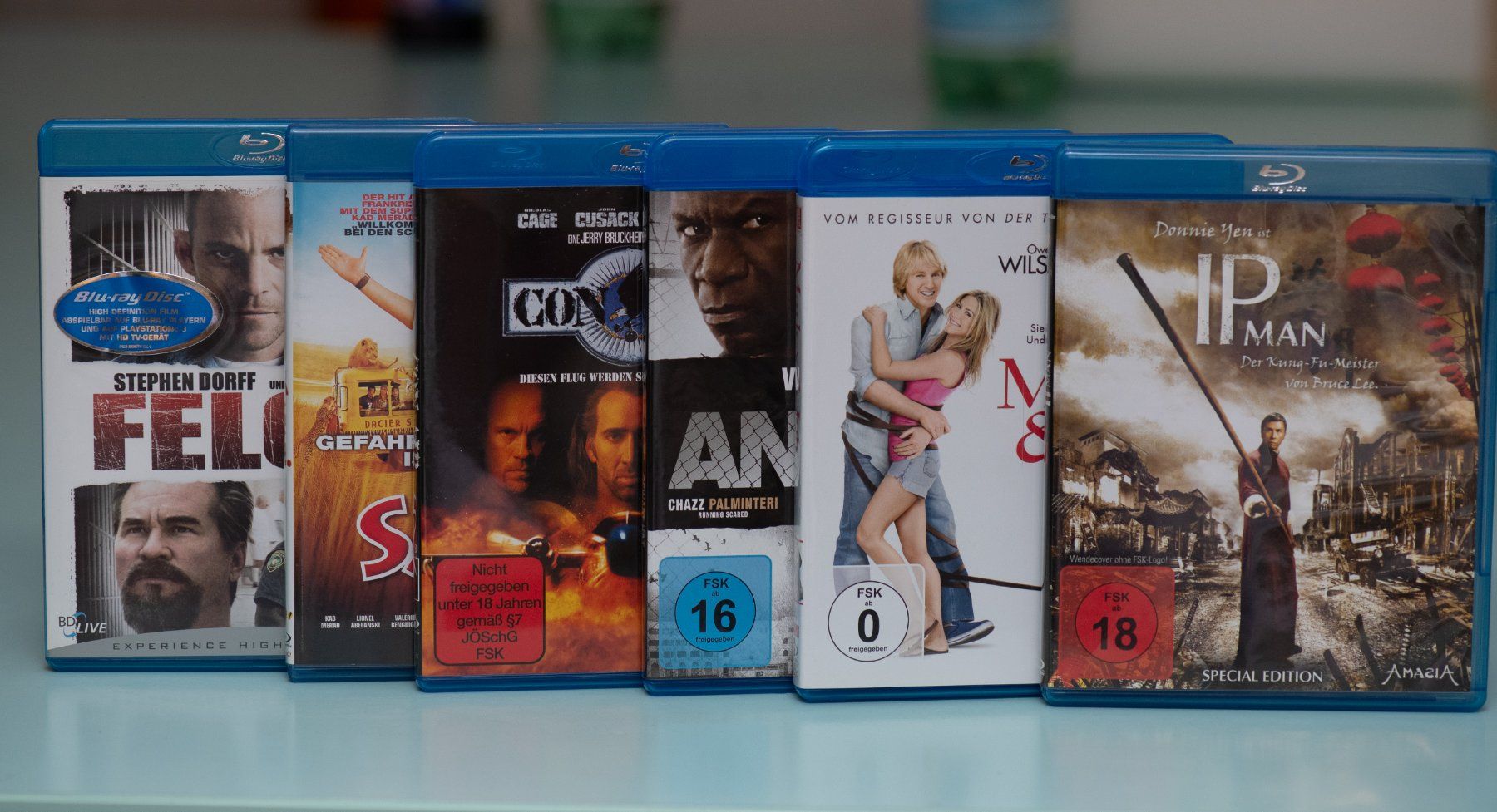 Tous les DVDs: 6 mal Blu-ray Diverse Filme – D'occasion à Reinach BL par ATA2013