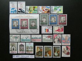 FL 1988 Jahr gestempelt zu 10% Katalog!!