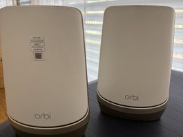 Netgear Orbi AXE11000 Quad-Band WiFi 6E Set Router+Satellit