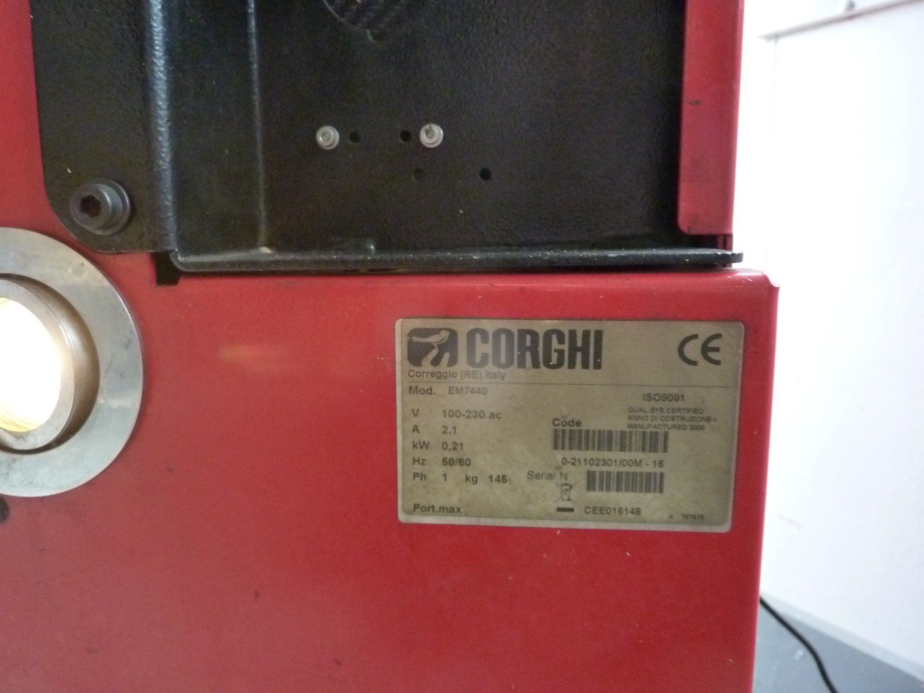 Corghi Tutte le macchine: Corghi EM 7440 Auswuchtmaschine – Usato da Niederscherli venduto da Zahnd1 4