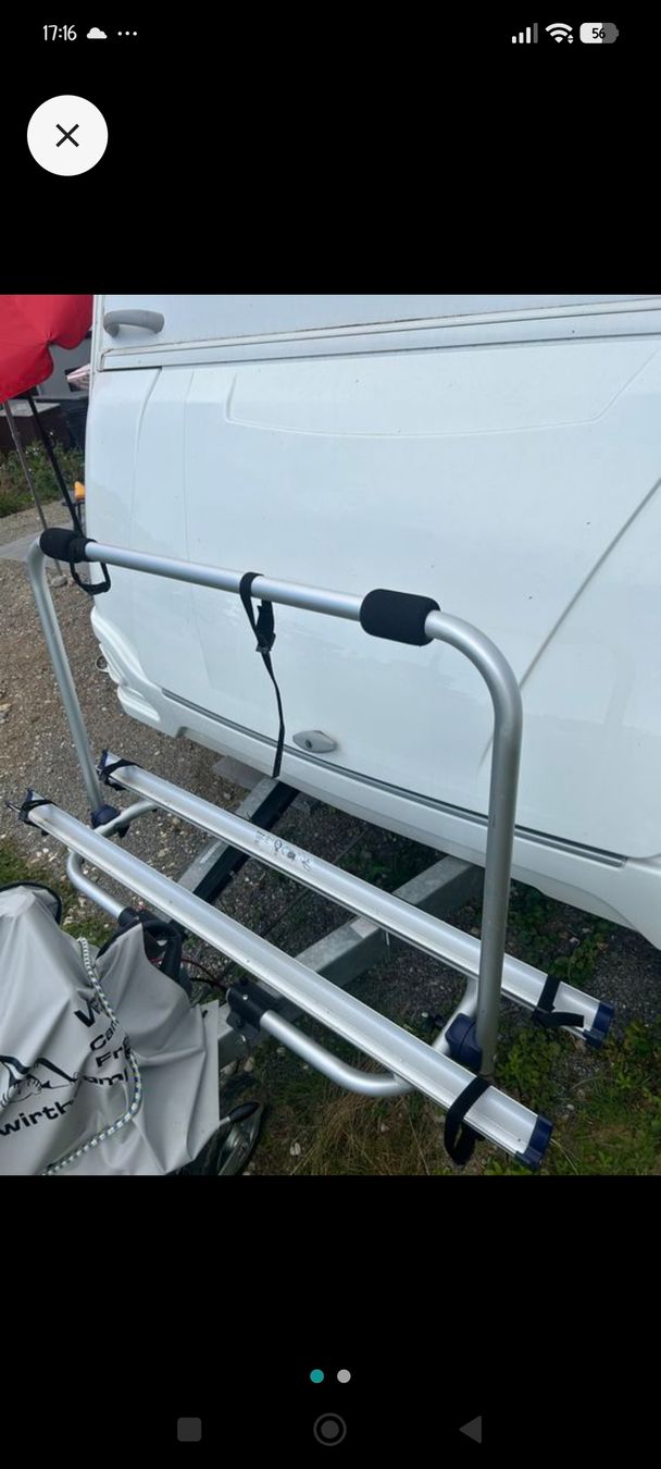Balken: Fahrradträger Deichsel Wohnwagen – Gebraucht aus Gossau SG von nic_jmg8