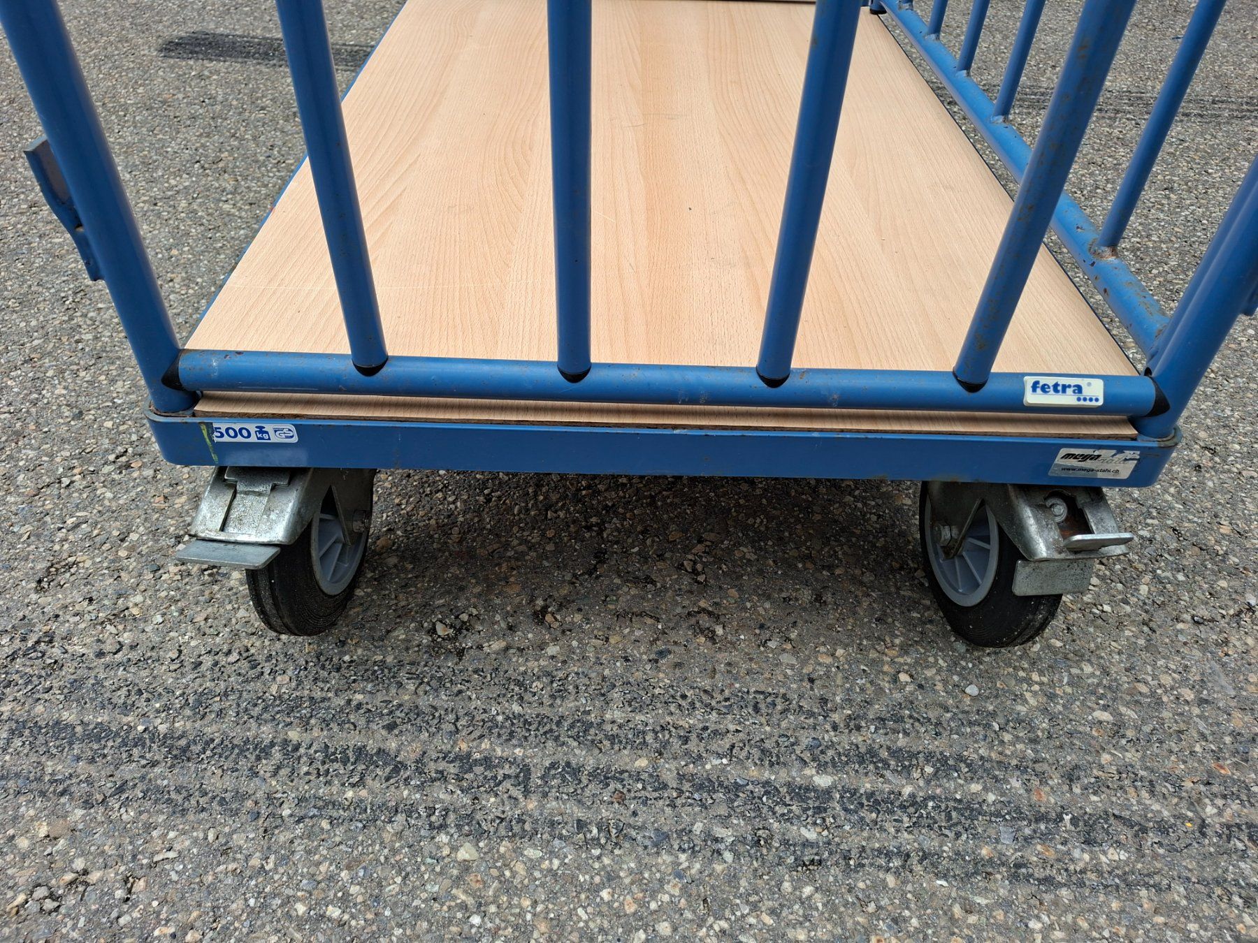 Fetra Transportwagen: Transportwagen Materialwagen Rollgestell fetra – Gebraucht aus Boningen von Workhouse 2