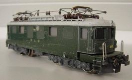 Trix Express 2232 BLS E-Lok Ae 4/4 grün H0 DC3L EVP BNr. 255