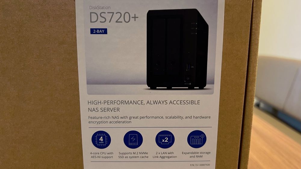 Synology DS720+ NAS A 2 Bay Con 6GB RAM E Bundle 24TB (2x Seagate IronWolf 12TB) - 2