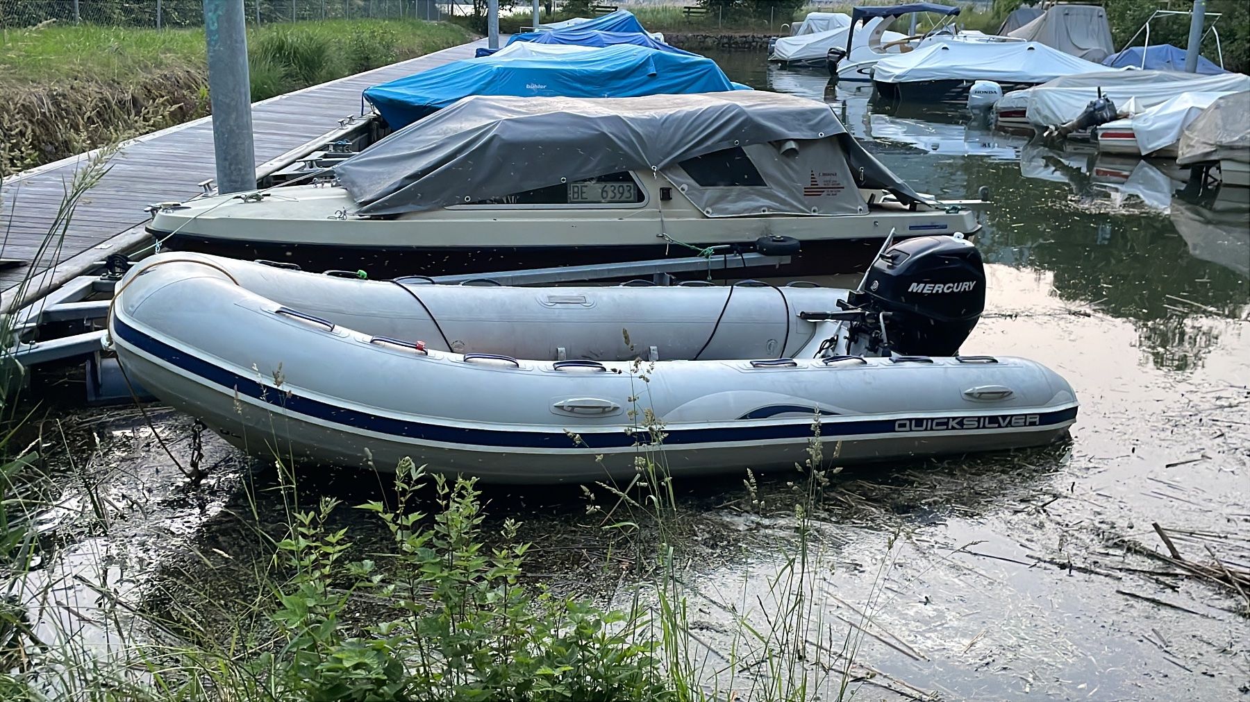 Quicksilver 410 Ocean Runner RIB mit 25 PS Mercury (Gebraucht) in ...