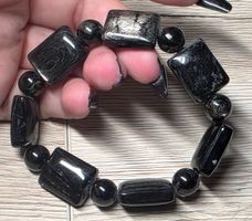 Hochwertiges Hypersthen Armband – Square Design