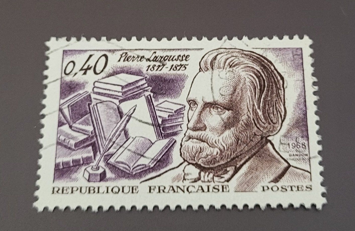 Tutti i francobolli: Frankreich 1968 briefmarke – Usato da St Gallen venduto da Stampsalshobby