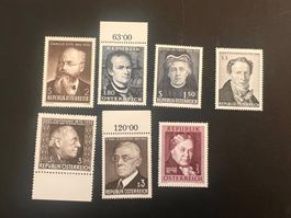 Österreich Lot berühmte Leute ** (2401)