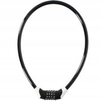 Dunlop Zahlenschloss Fahrradschloss 65cm Sicher & Robust ...