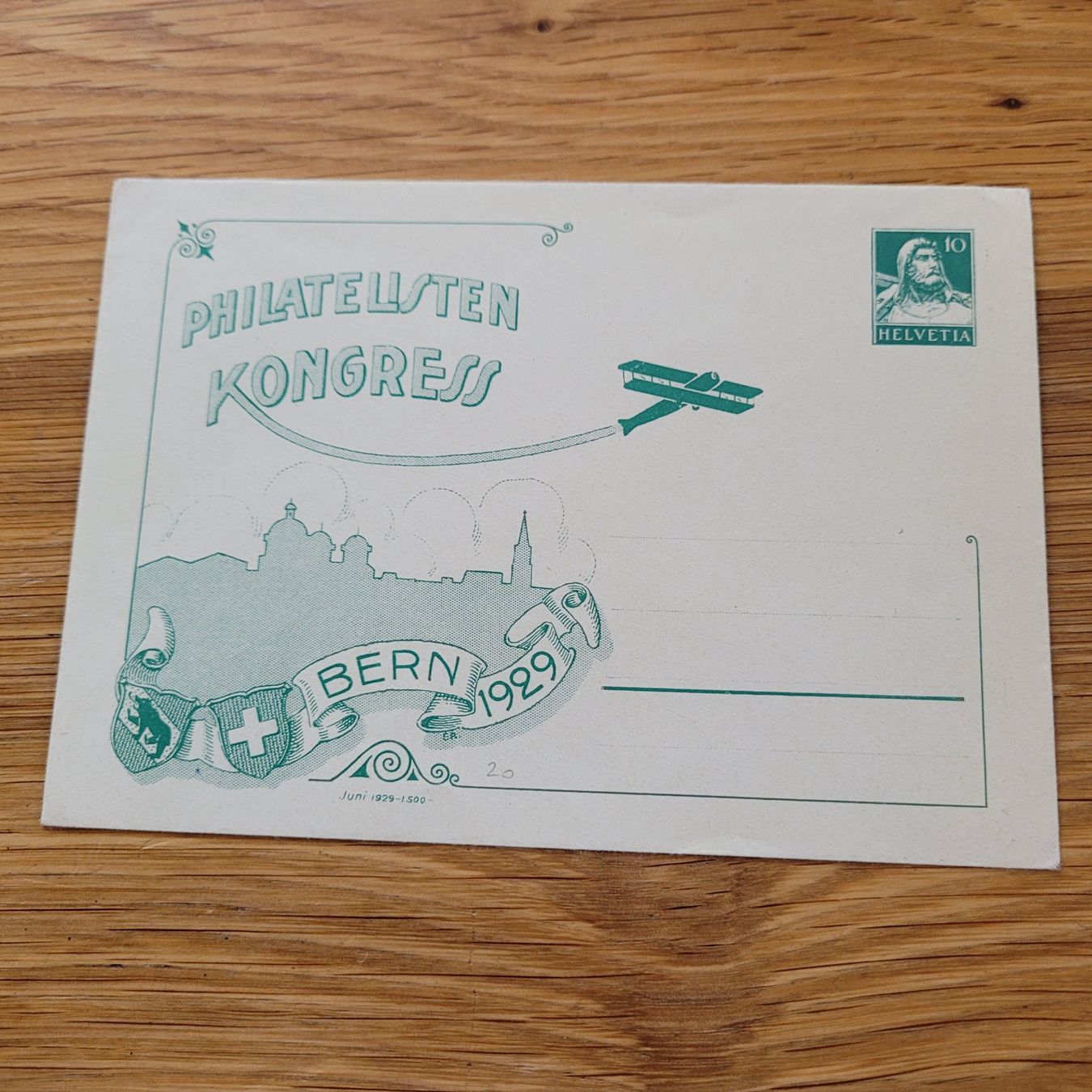 Alle Briefmarken: Luftpost Brief 1939 Bern Kongres – Gebraucht aus Biel/Bienne von Destockweb