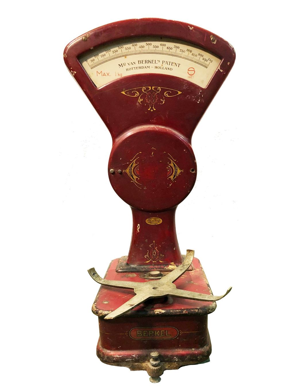 Bilance e pesi: BERKEL Waage, Modell C, Jg.1923 – Usato da Bubikon venduto da damocogno 1