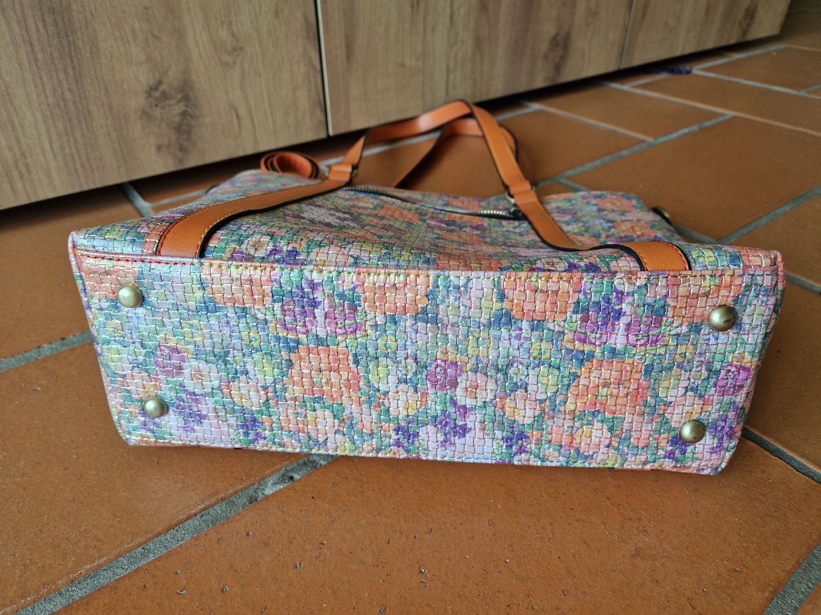 Borse da donna: Laura Vita Tasche orange-bunt – Nuovo (secondo la descrizione) da Lichtensteig venduto da Cocabana_16 4