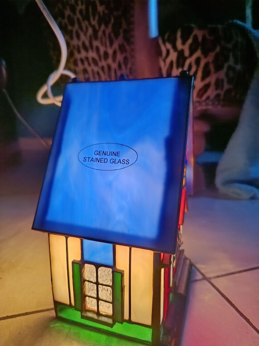 Lampen: Lampe im Tiffany-Stil Haus – Neu und originalverpackt aus Biberist von Belzebu 2