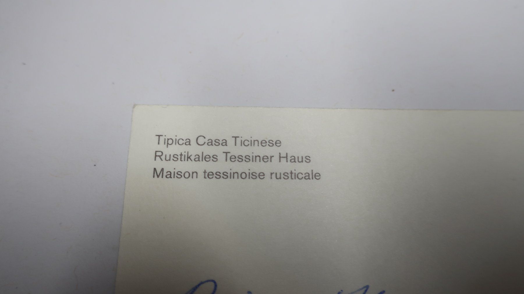 Cartoline postali: Tipica Casa Ticinese  1974 – Usato da Cormoret venduto da Pascalll2001 7