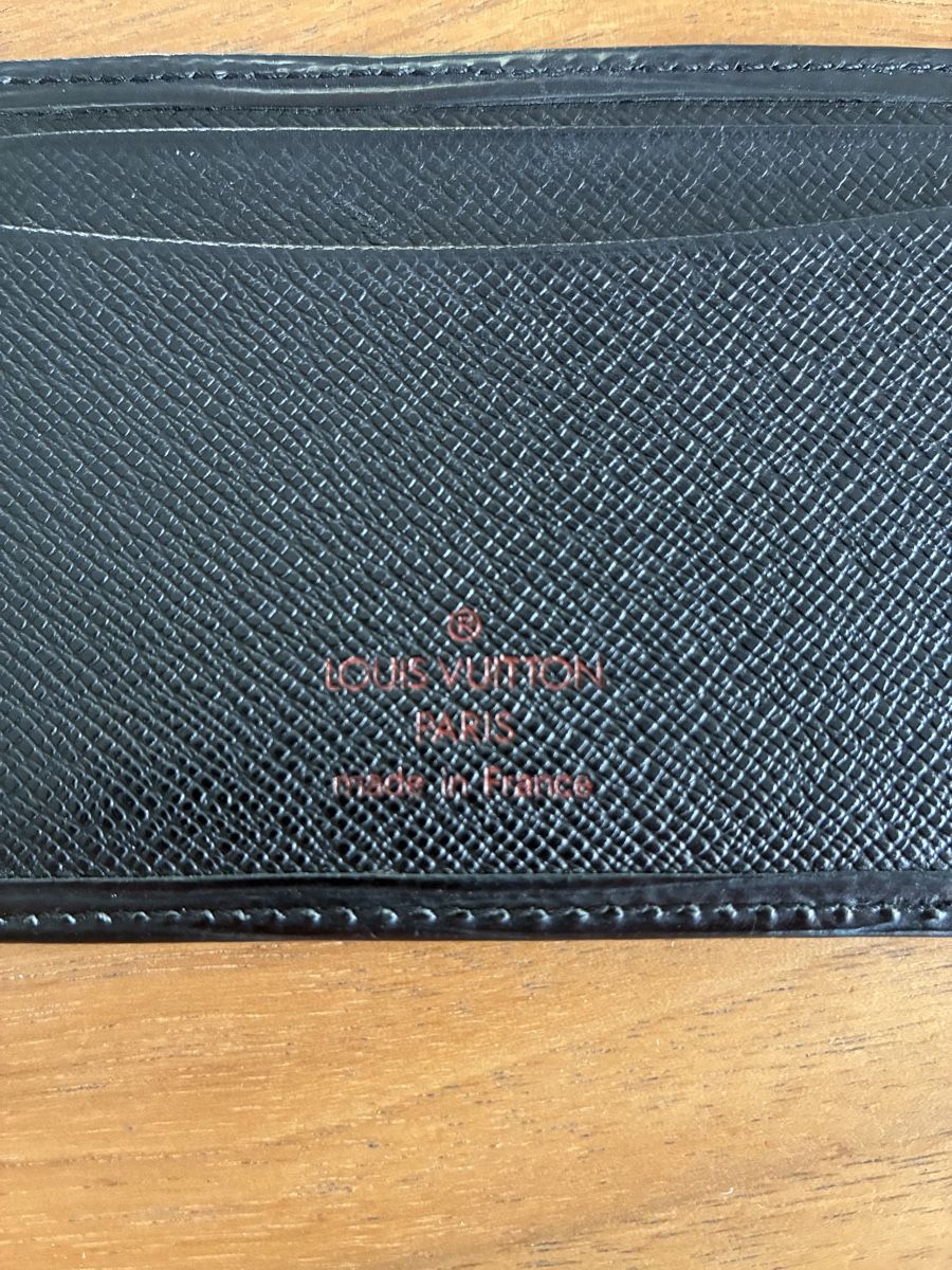 Louis Vuitton Brieftaschen: Porte-cartes noir Louis Vuitton – Gebraucht aus Lausanne von Gabrie 3