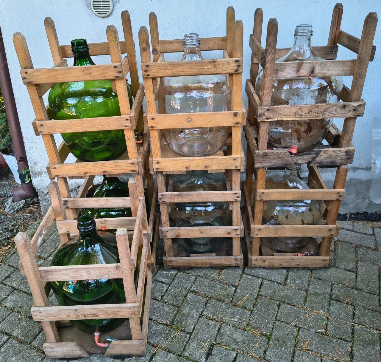 Zubehör: 7 Stk. Mostflaschen gebraucht – Gebraucht aus Jakobsbad von dio_298