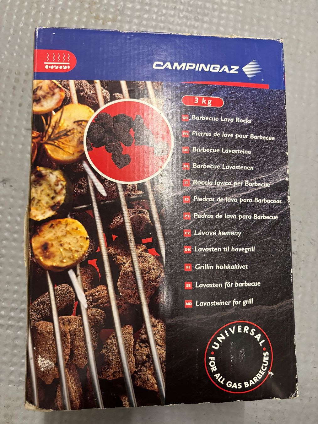 Minerali & Pietre curative: Campingaz Lavasteine 3kg – Nuovo e nell'imballaggio originale da Genève venduto da Livsonman