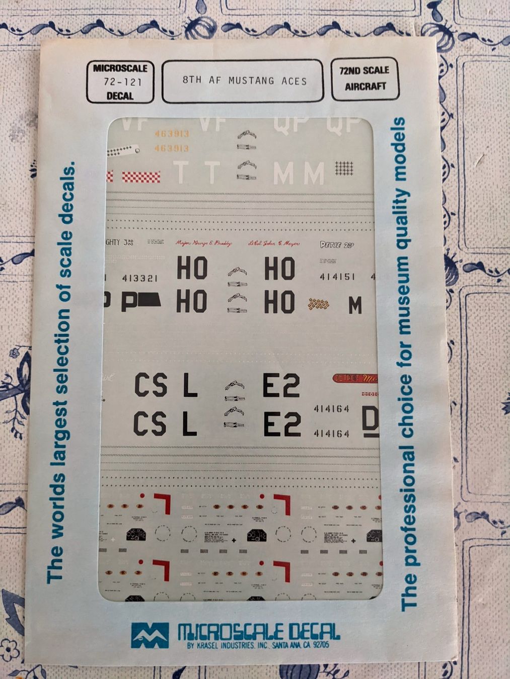 Kit di modellismo & Modellini statici: Microscale Decals 8th Air Force Mustang Aces – Usato da Neuenhof venduto da Abakan