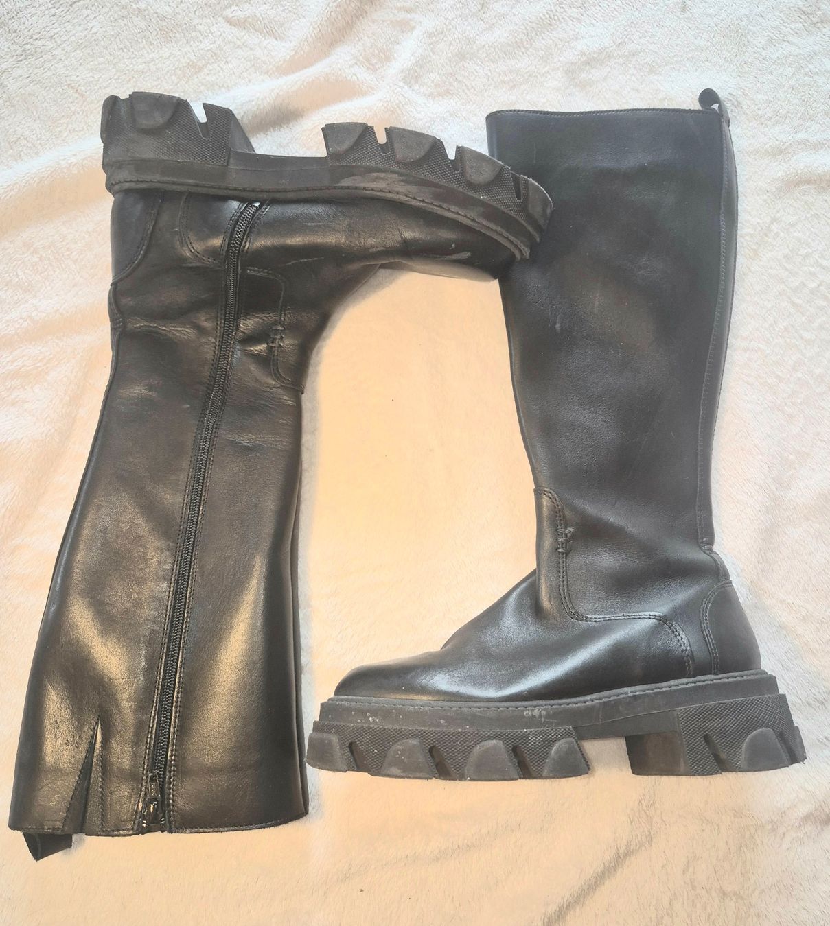 Damenschuhe: Lederboots Gr. 38, Pavement – Gebraucht aus Zürich von LillyZH