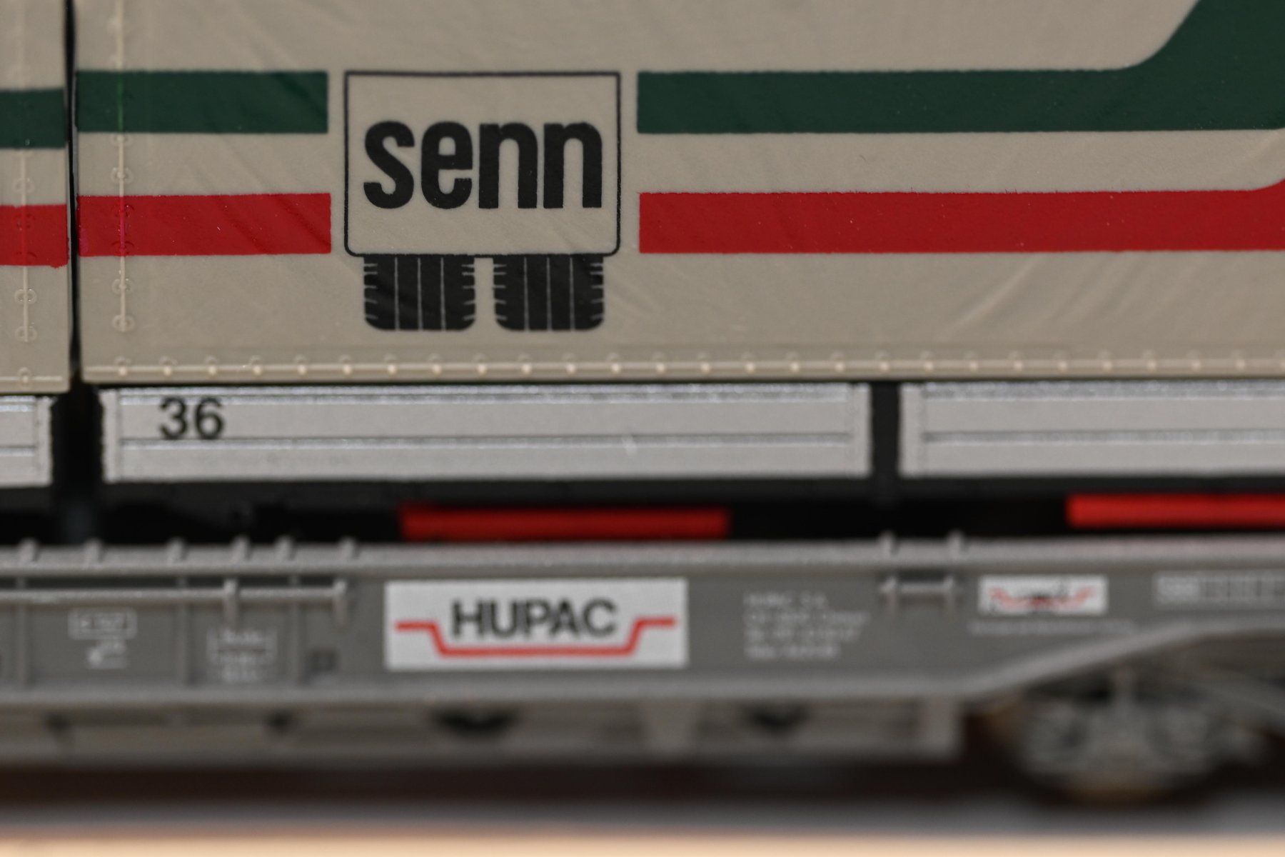 Roco Modellini di ferrovie: Senn   HUPAC Roco Spur N mit OVP – Usato da Laupen ZH venduto da Zmoewe 3