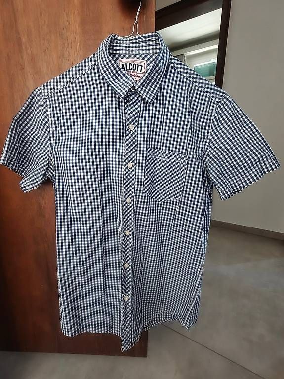 Hemden: Camicia maniche corte a quadretti - Taglia S – Gebraucht aus Seseglio von orla91 1