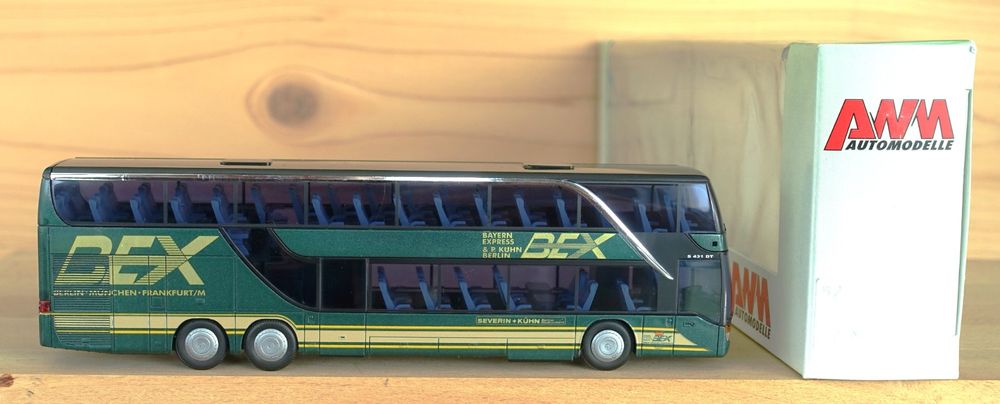 Setra Modellautos: Setra S431DT, BEX. AMW Art. 71733. – Neu (gemäss Beschreibung) aus Horw von SwissSteamMemories 1