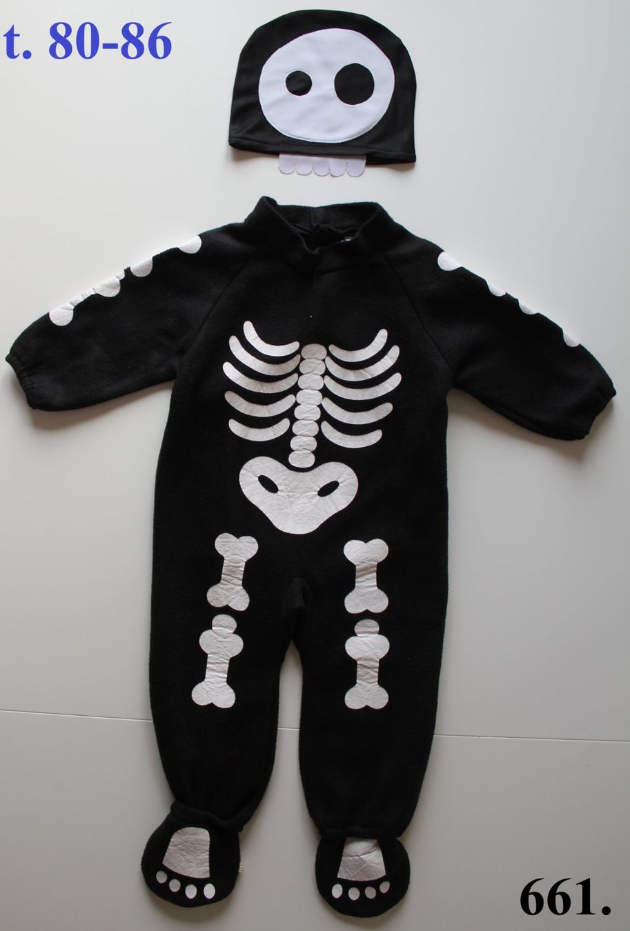 Costumi: Costume squelette / Skelett t. 80 - 86 – Usato da Peseux venduto da CoolShoping