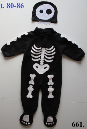 Costume squelette / Skelett t. 80 - 86