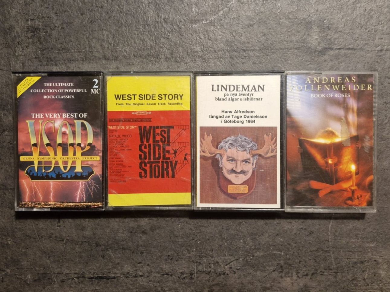 Musicassette: West Side Story, Andreas Vollenweider, VSOP etc. – Usato da Toffen venduto da dav_d7rc