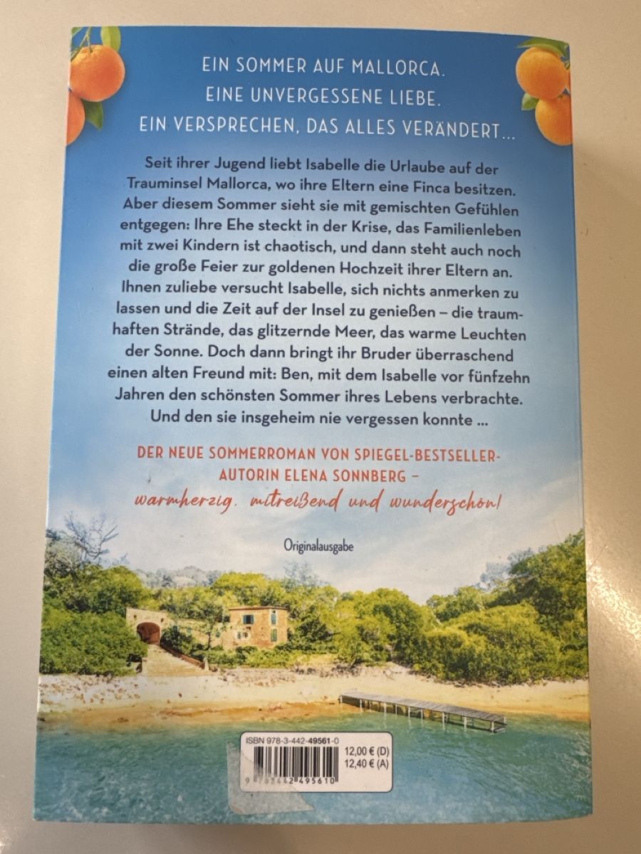Livres: Elena Sonnberg Das Versprechen eines Sommertags Roman – D'occasion à Zürich par Smarties13 1
