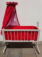 Kinderwiege Kinderbett Handarbeit