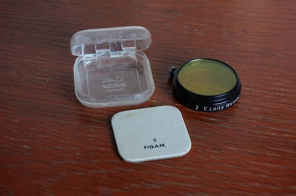 Leitz Filtri: Leica / E. Leitz Wetzlar Gelbfilter Nr. 2 "FIGAM" inkl Box – Usato da Spreitenbach venduto da Salesmanship