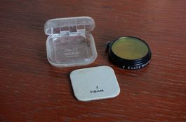 Leica / E. Leitz Wetzlar Gelbfilter Nr. 2 "FIGAM" inkl Box