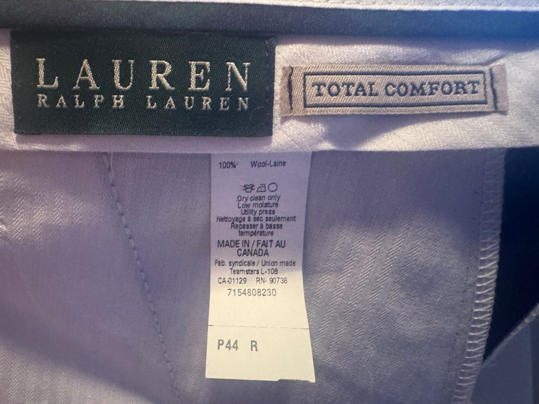 Ralph Lauren Pantaloni: Pantalon flanelle Ralph Lauren – Usato da Thônex venduto da ada_9v67 1