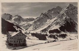 Mittelberg, Kleinwalsertal, Café Anna, gelaufen 1931