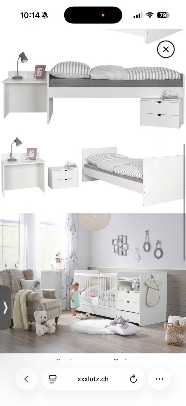 Letti: Babybett – Usato da Gerlafingen venduto da Kef.a 3