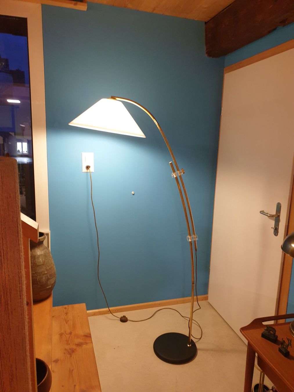 Lampade: Italy Bogenlampe 70iger – Usato da rebstein venduto da spacy73 9