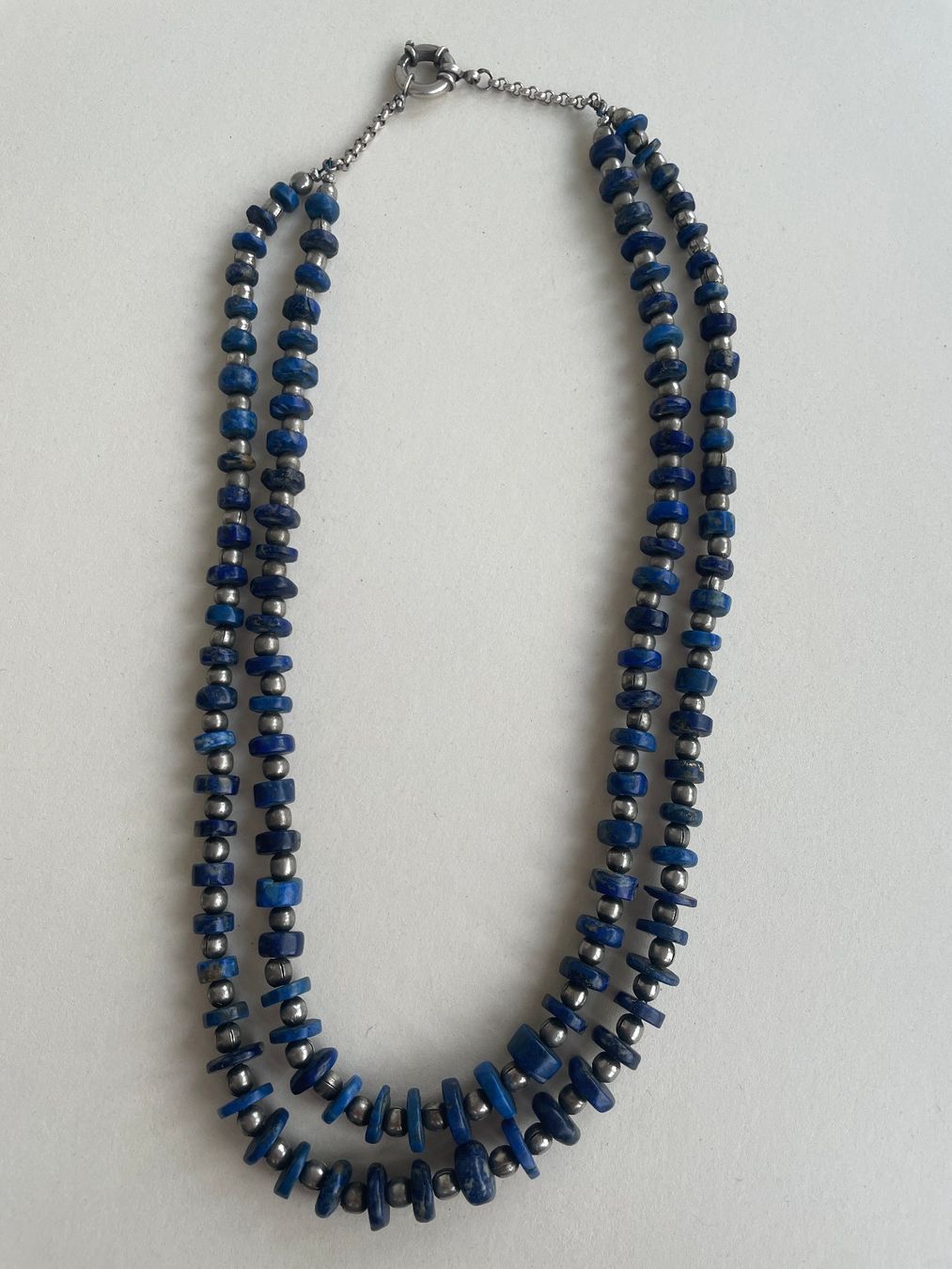 Catenine: Halskette Lapis-Lazuli – Usato da Zürich venduto da ricoroco