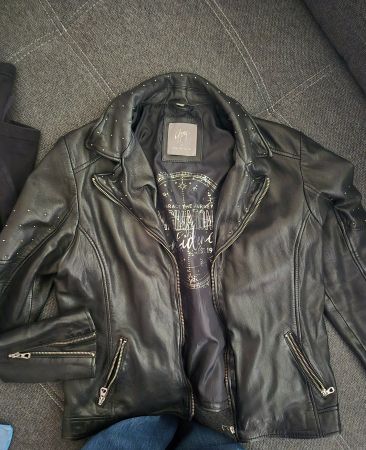 Echte Lederjacke