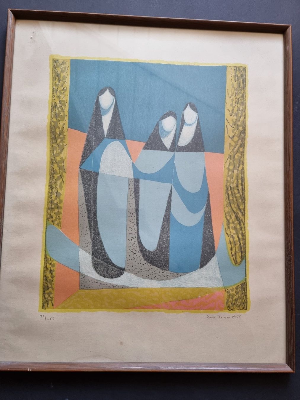Arts picturaux & lithographies: ERIK JOHN LITHOGRAPHIE SIGNIERT NUMMERIERT – D'occasion à Gersau par grafik-kunst 4