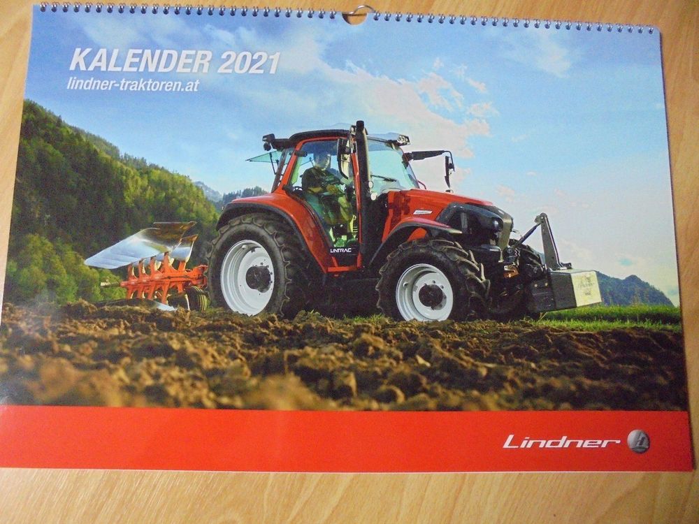 Lindner Traktor Kalender Prospekt  Kaufen auf Ricardo