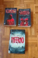 Dan Brown Bücher, 3 Stück